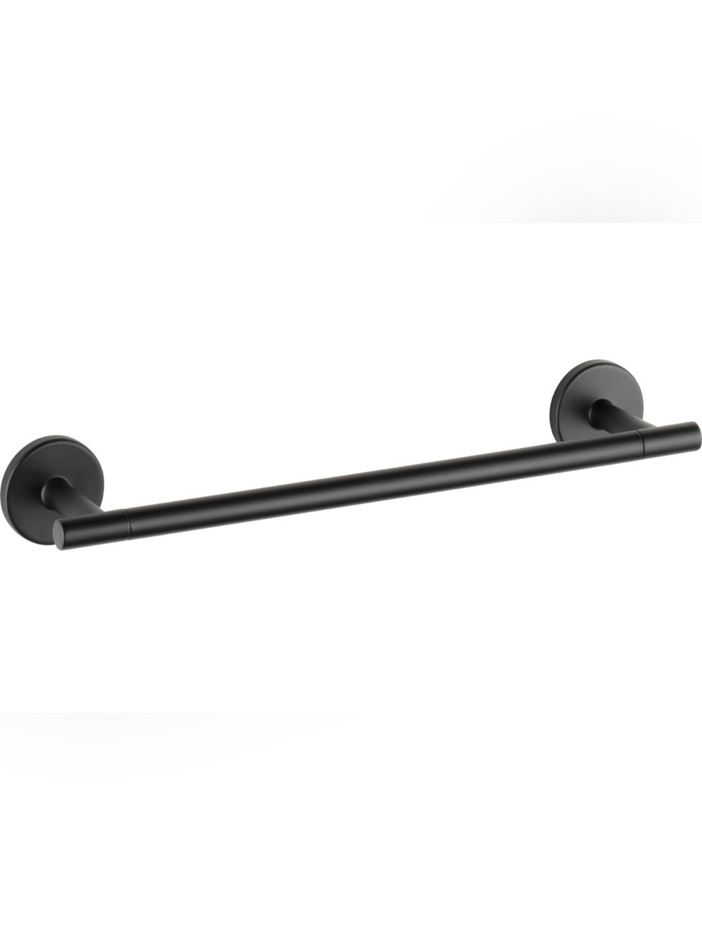 Delta 75912 Black 12" Wall Mounted Towel Bar New